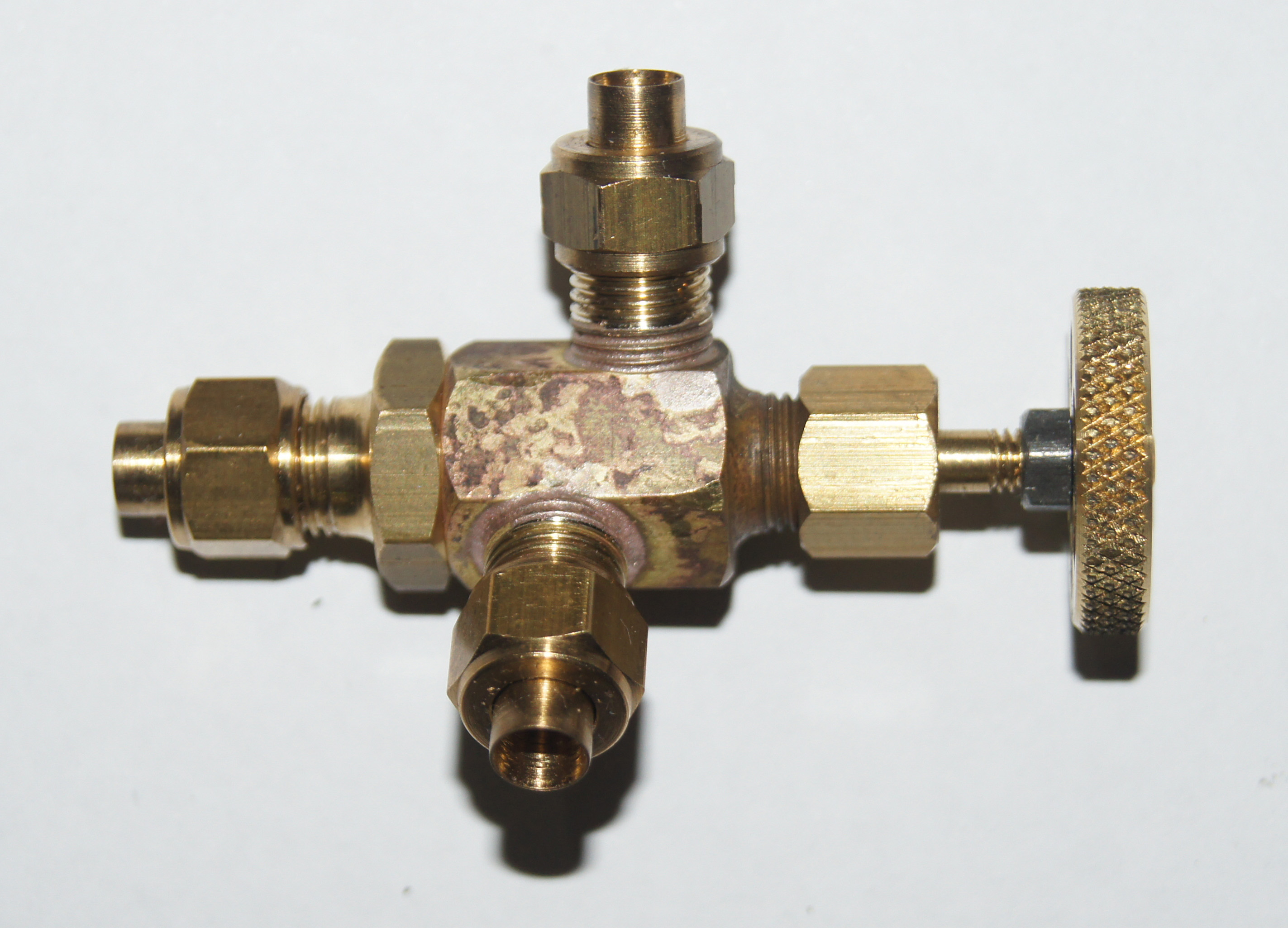 three way valve large