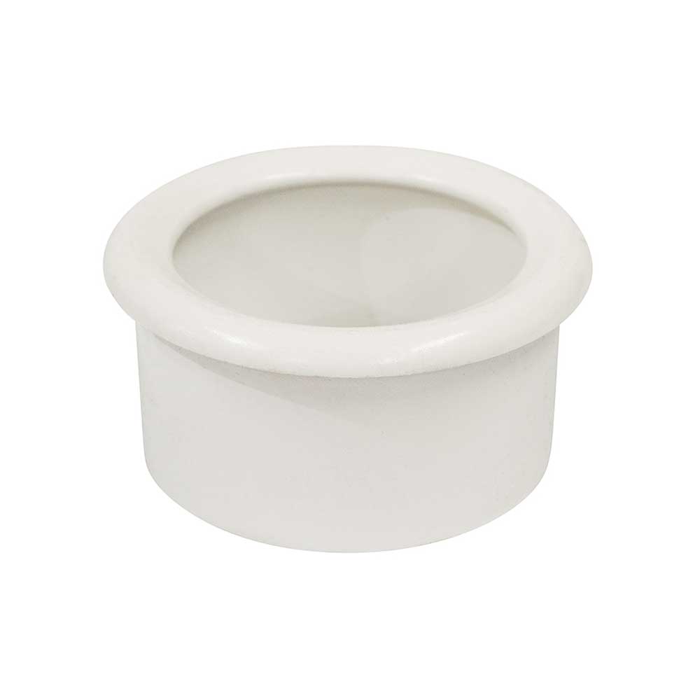 Communication PVC White Conduit Spigot Bush 20mm