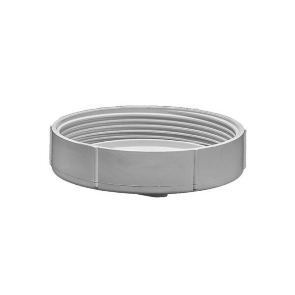 DWV PVC Pipe Cap Threaded 100mm