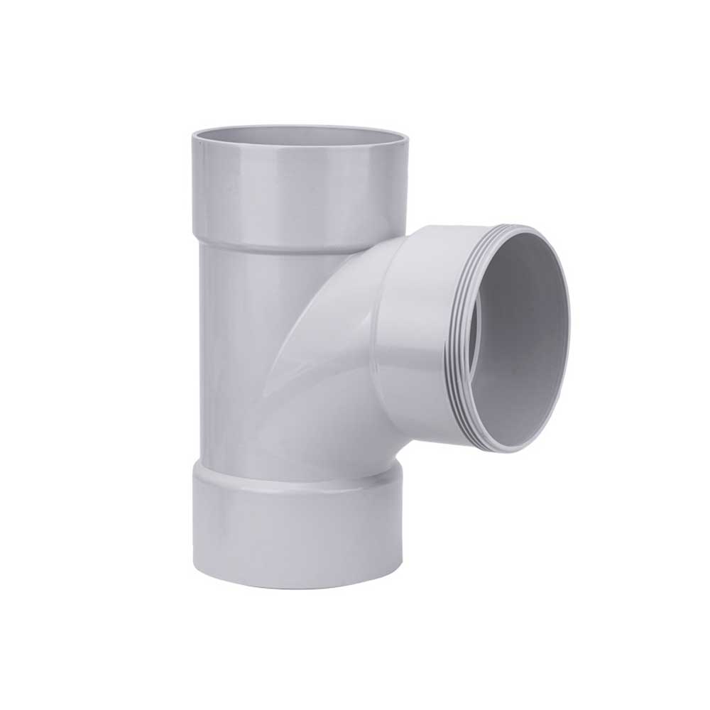 DWV PVC Pipe Plain Junction 100mm X 88Degree