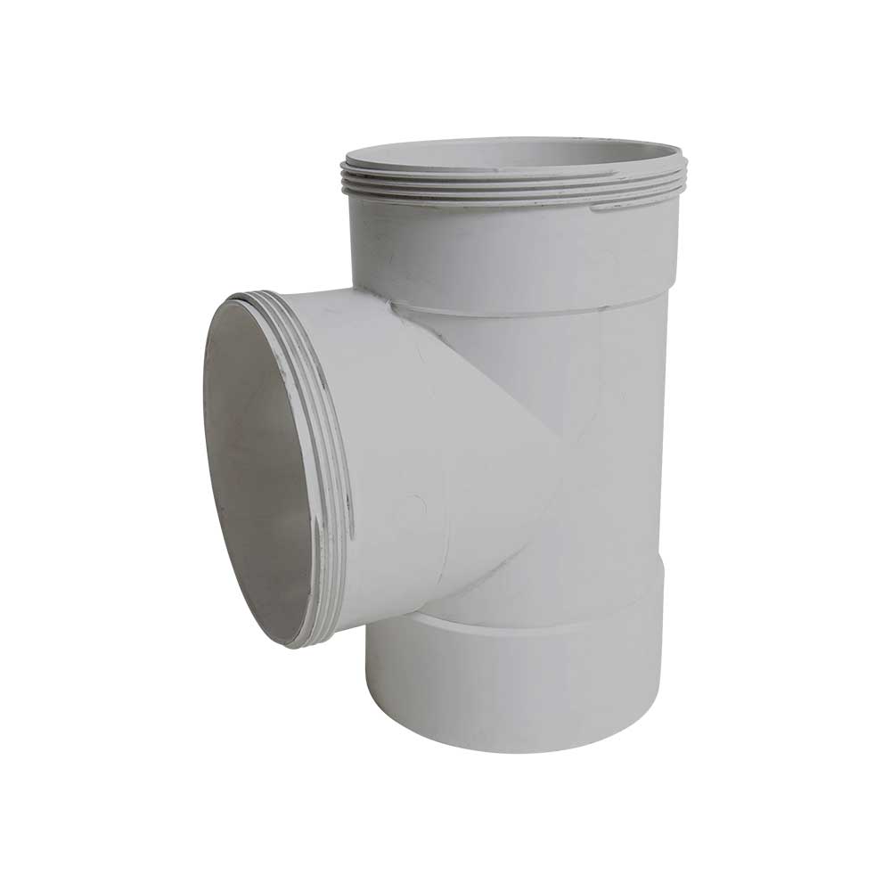 DWV PVC Pipe Plain Junction 375mm X 88Degree