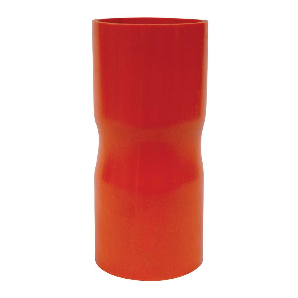 Electrical PVC Orange Coupling Adaptor 125mm PE to 125mm PE