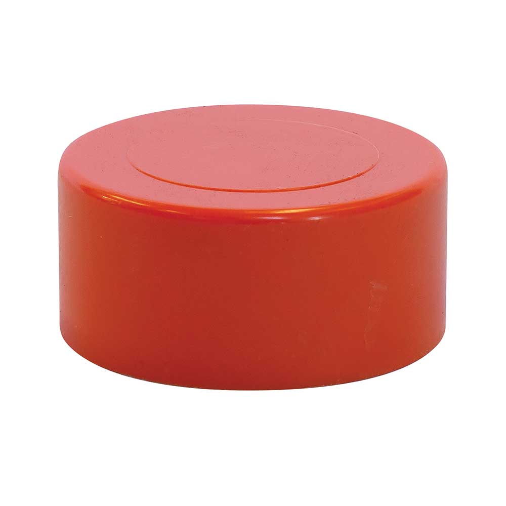 Electrical Orange PVC Conduit Caps