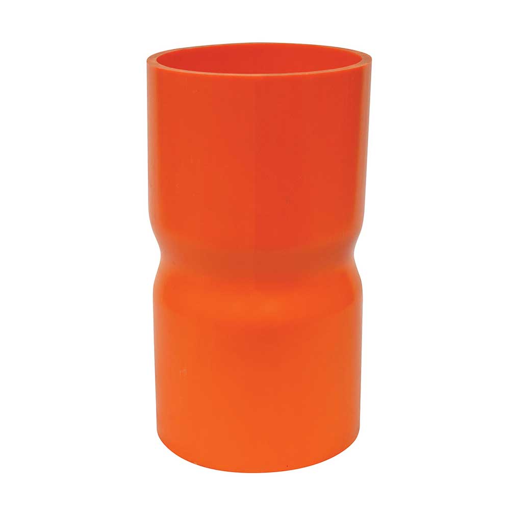 Electrical PVC Orange Conduit Coupling F&F 125mm