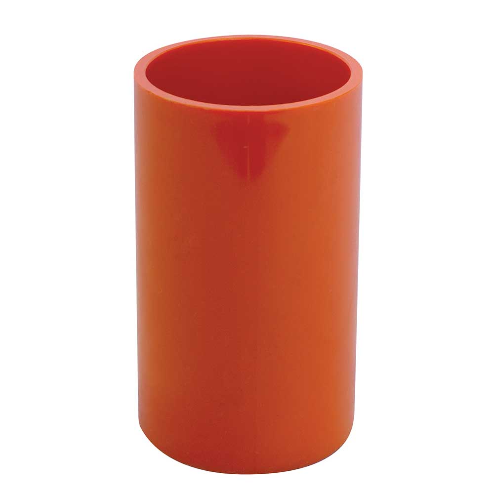 Electrical PVC Orange Conduit Coupling Slip on 100mm