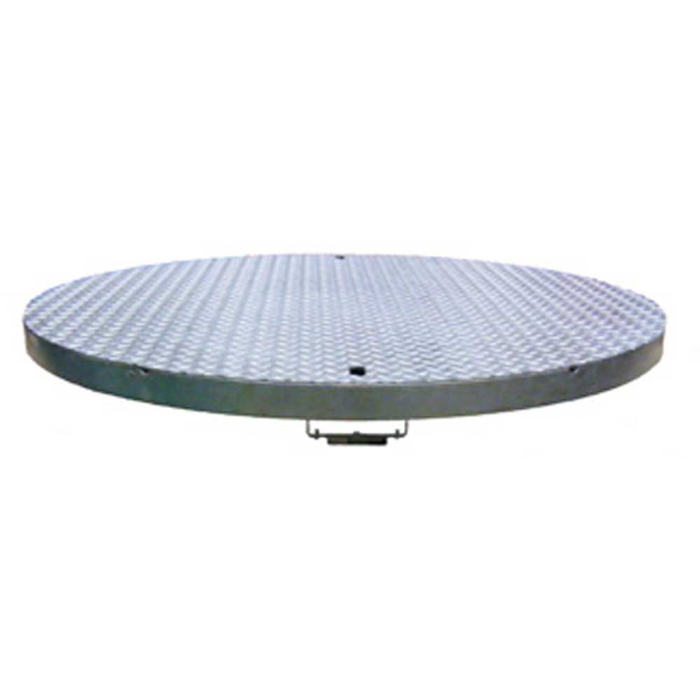 Galvanised Round Rail 1000mm Lockable Lid