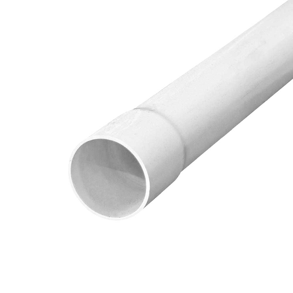 Stormwater PVC Pipe White Rigid SWJ 150mm x 6m