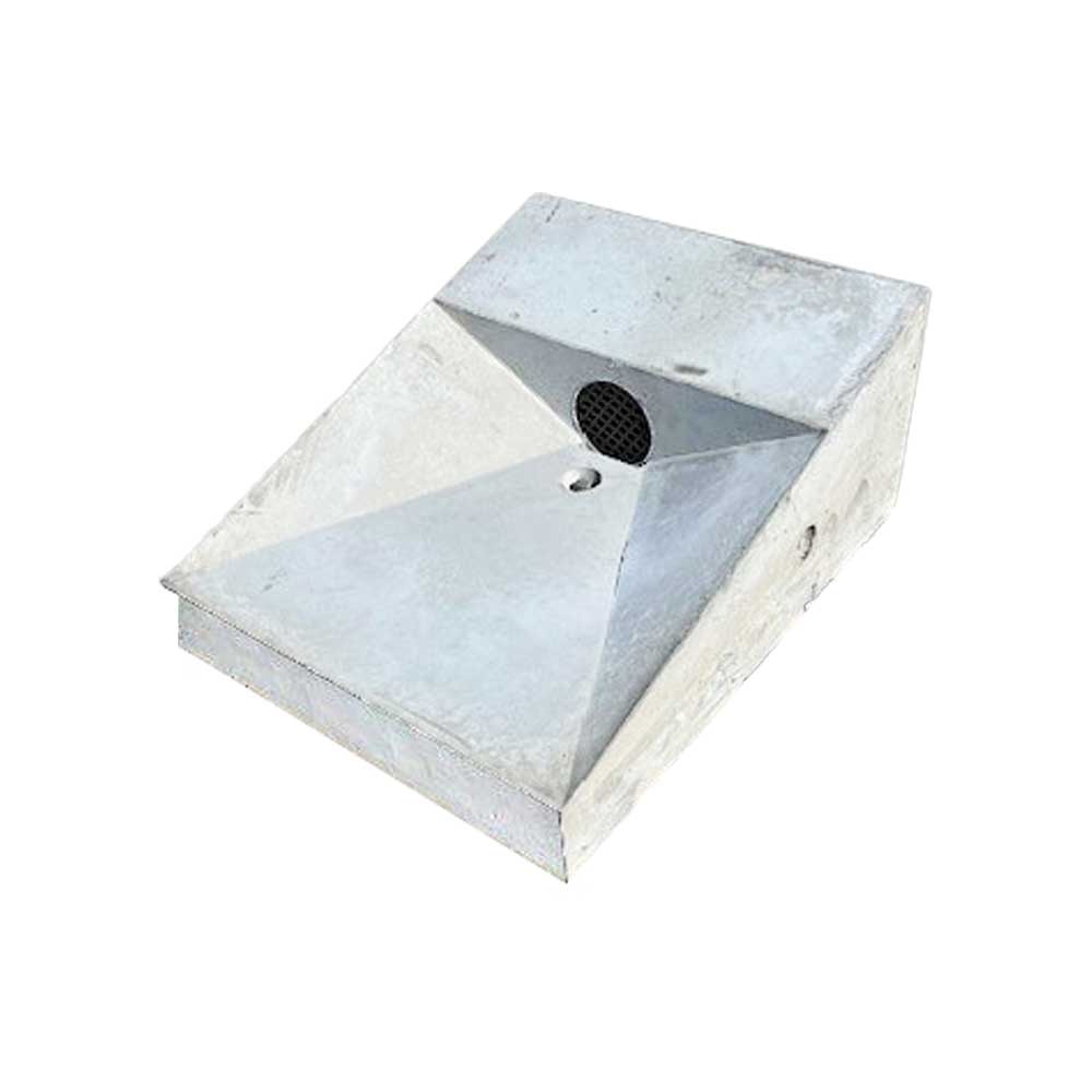 730mm x 890mm x 310mm Vic Roads Single Concrete Batter Outlet