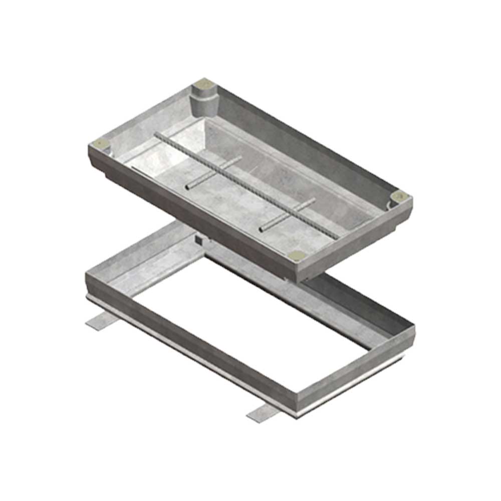 Type 52 Urbanfil® recessed cover and frame (AS 3996 Class B)