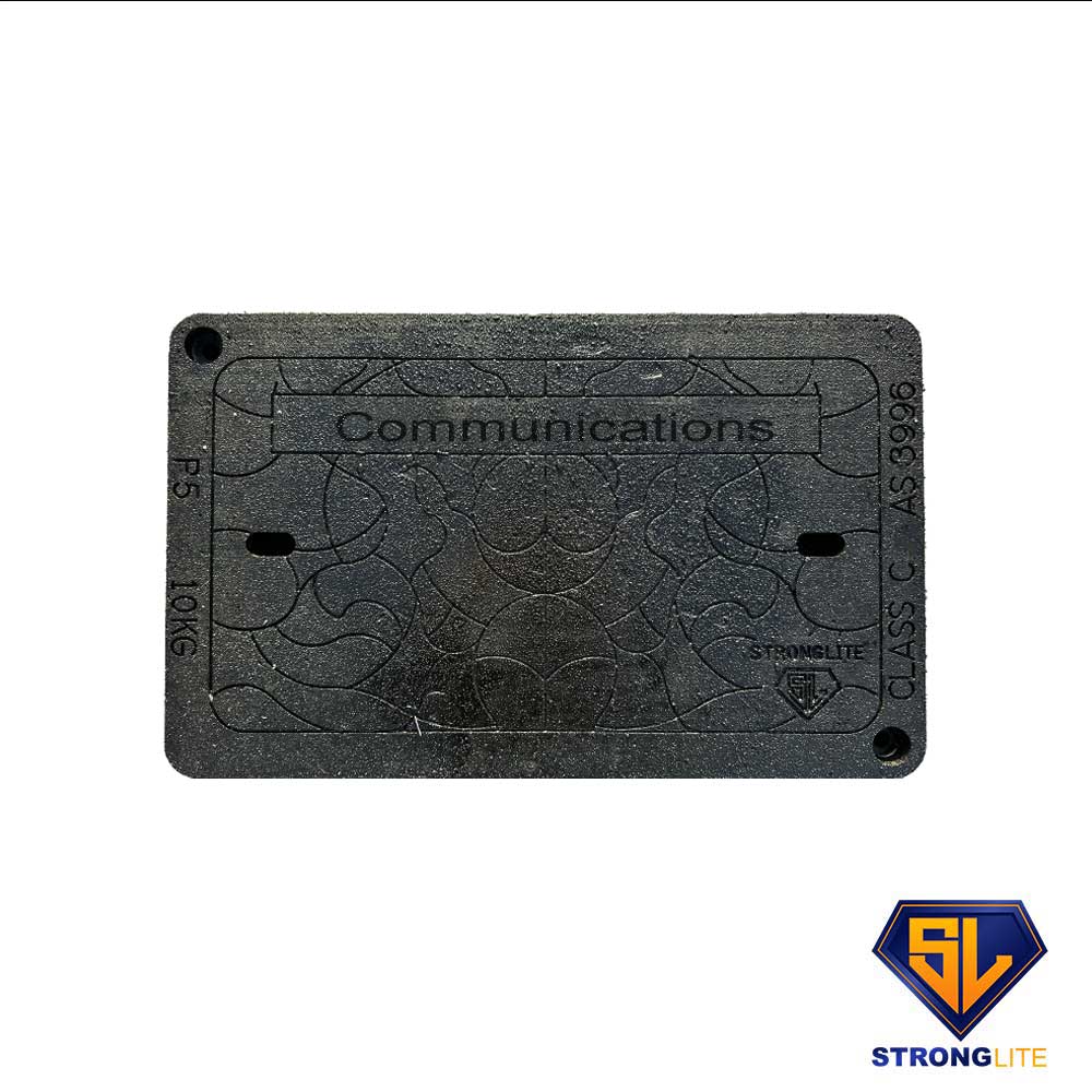 Composite Lid P5 Communication Black Class C STRONGLITE