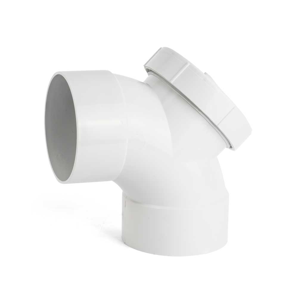 DWV PVC Bend Rear Access F&F SWJ