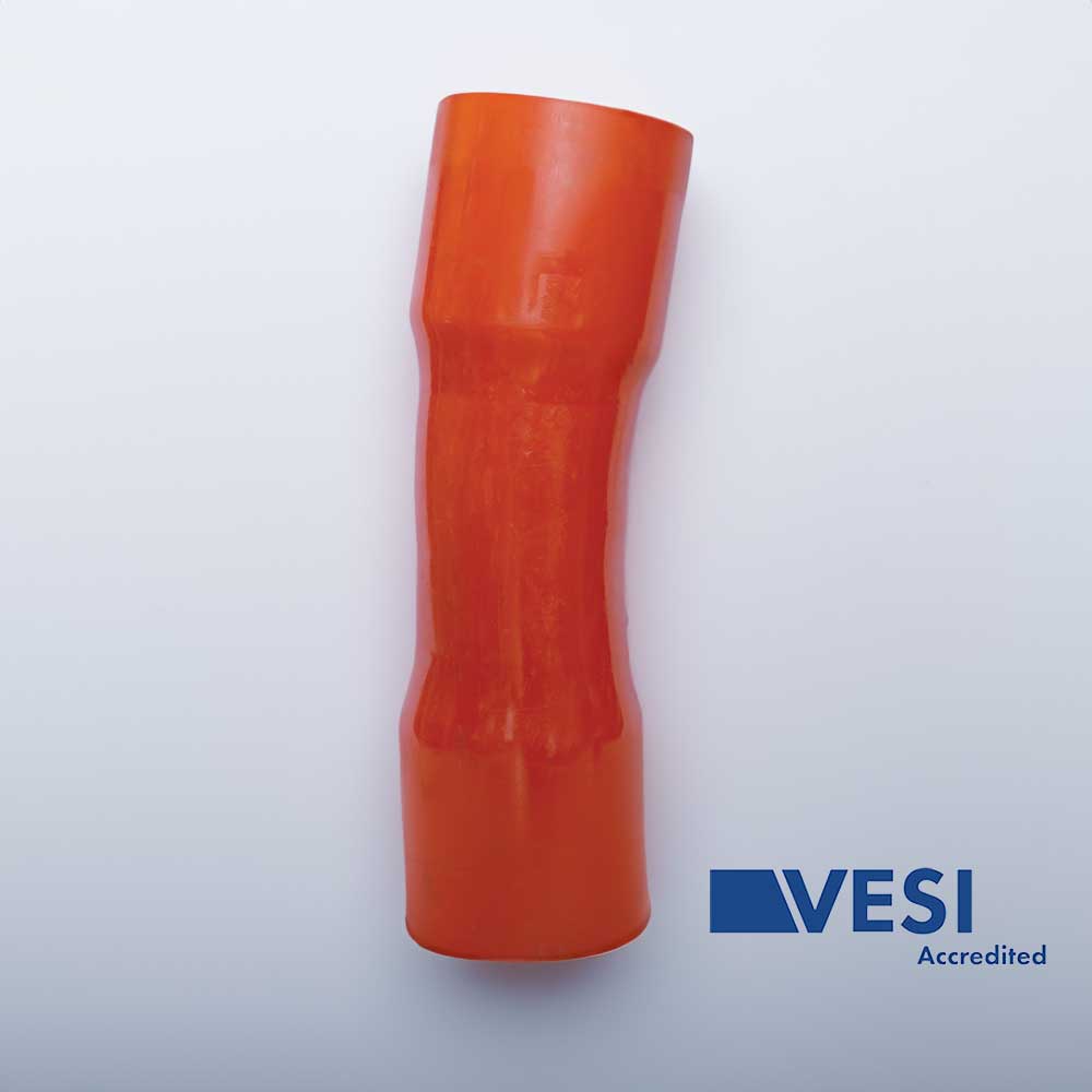 Electrical PVC Conduit Bend 63mm 11-Degree 390mm Radius