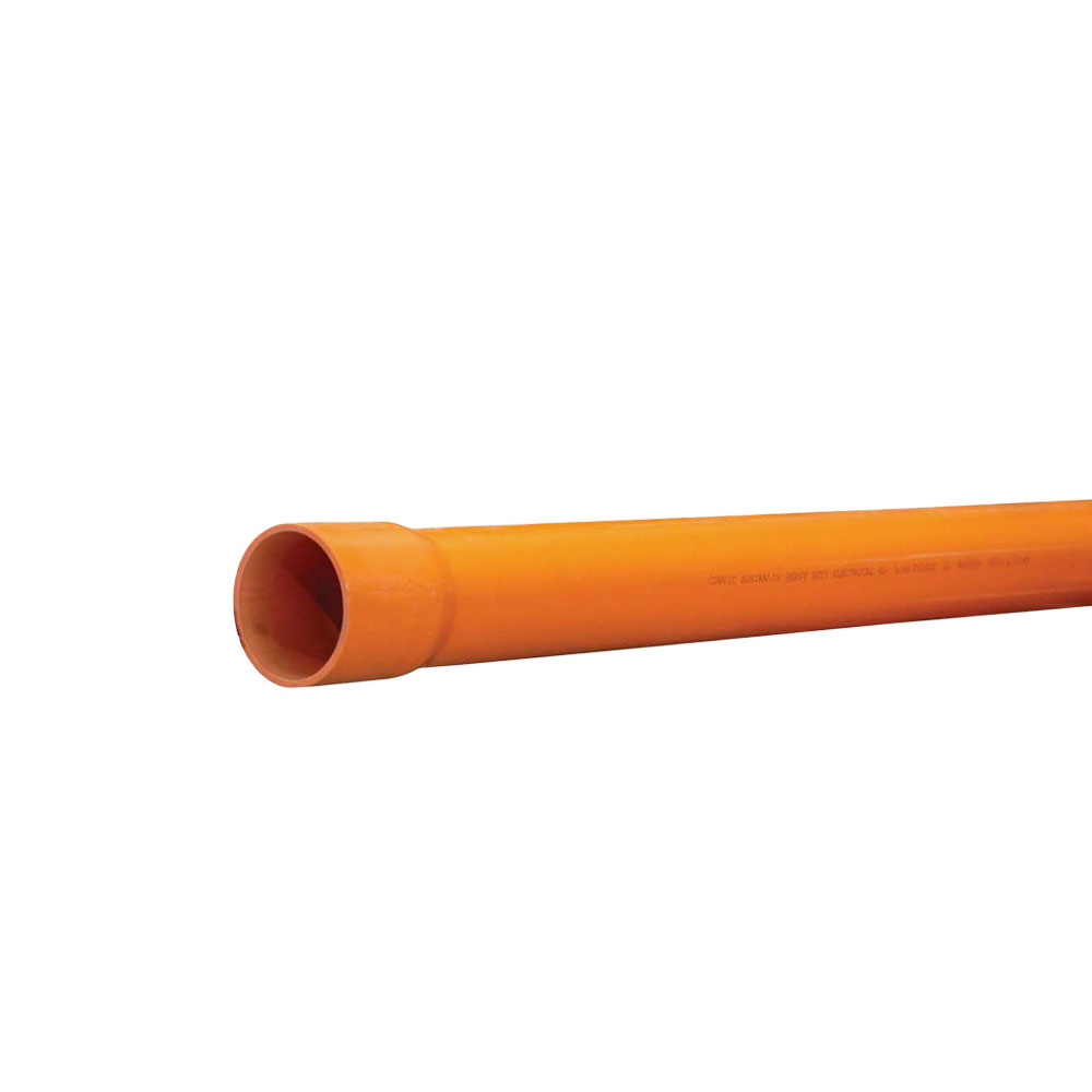 Orange Electrical PVC Conduit Sandwich