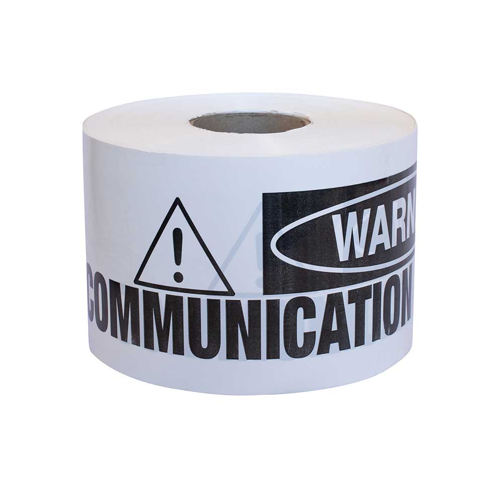 Underground Communication Warning Tape – Non-Detectable