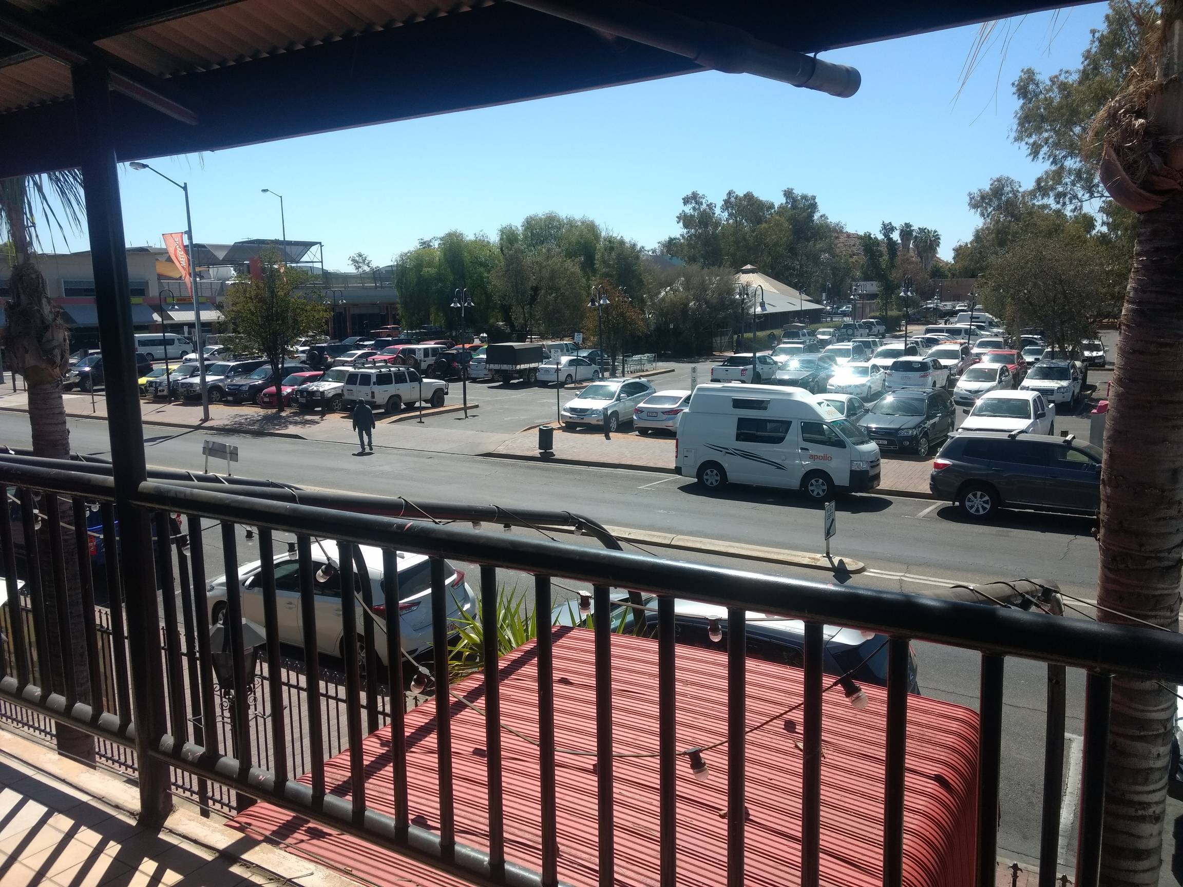 The View from our Motel in Alice