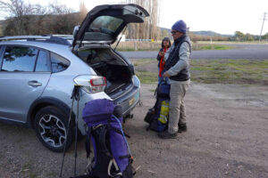Our start at the junction of the Snowy Mountains Hwy and Tumut Plains Rd.