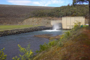 Output of Bloweing hydro electric station.