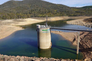 Jounama has a small Hydro Power Station. Apparently it is a Kaplan turbine which requires little head.